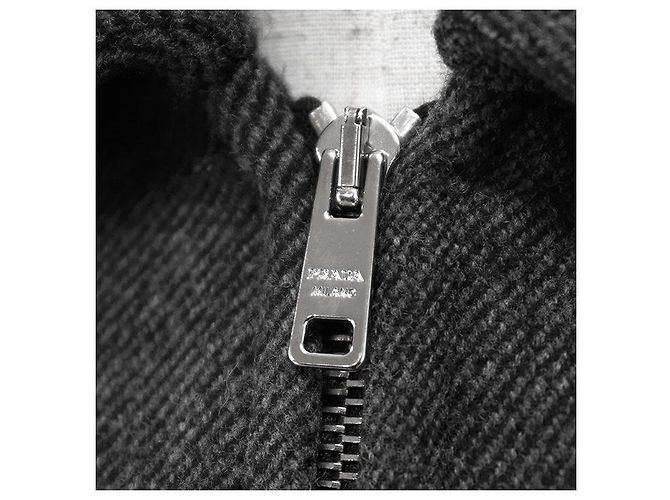 Cappotto in lana twill Prada - vista 3
