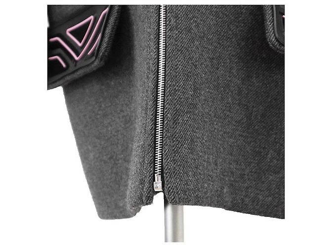 Cappotto in lana twill Prada - vista 5