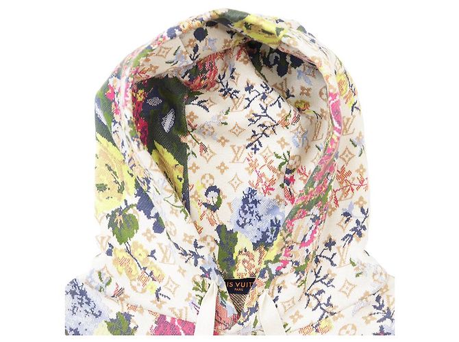 Sudadera con capucha Louis Vuitton Monogram Flower Jacquard - vista 3