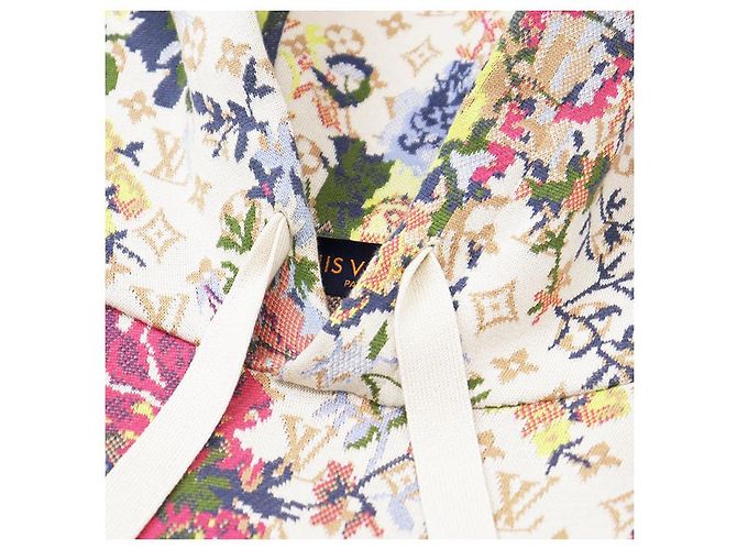 Sudadera con capucha Louis Vuitton Monogram Flower Jacquard - vista 4