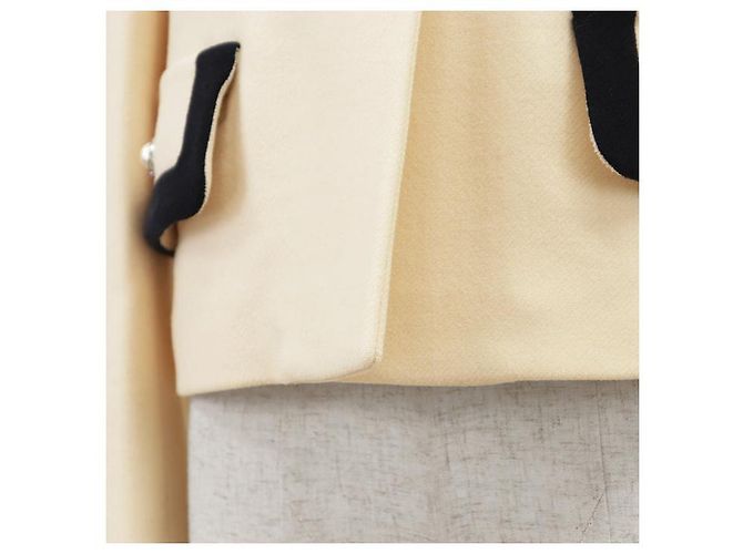 Chaqueta corta Miu Miu de lana virgen - vista 13