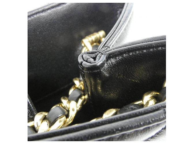 Borsa a tracolla Chanel in pelle di agnello - vista 6