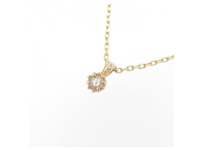 Autre Marque Collana NOJESS K10 in oro giallo e diamanti - vista 3