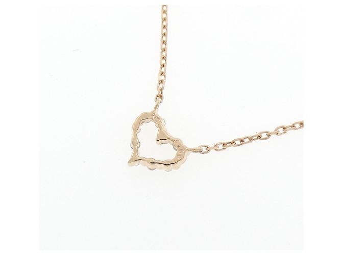 Autre Marque Collana agete K10 Pink Gold Diamante - vista 4