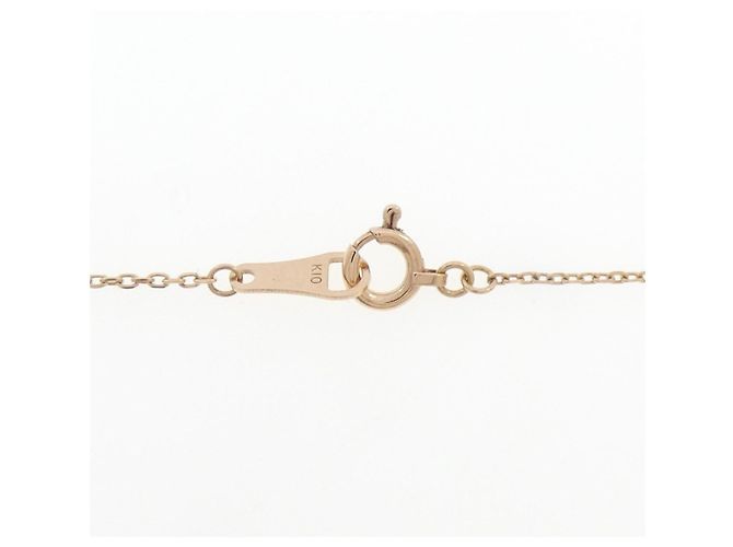 Autre Marque Collana agete K10 Pink Gold Diamante - vista 5