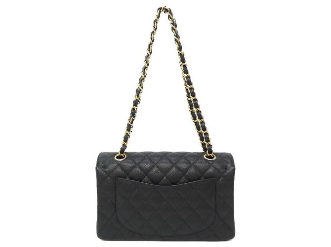 Borsa a tracolla Chanel in pelle Caviar - vista 2