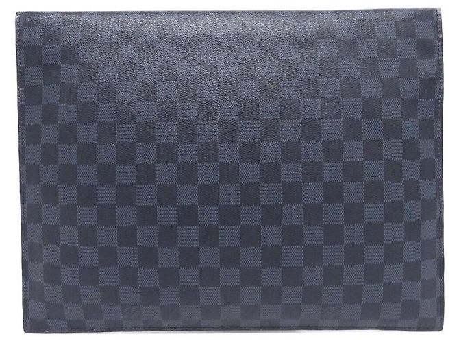 Clutch Portfolio Louis Vuitton Damier Cobalt - vista 2