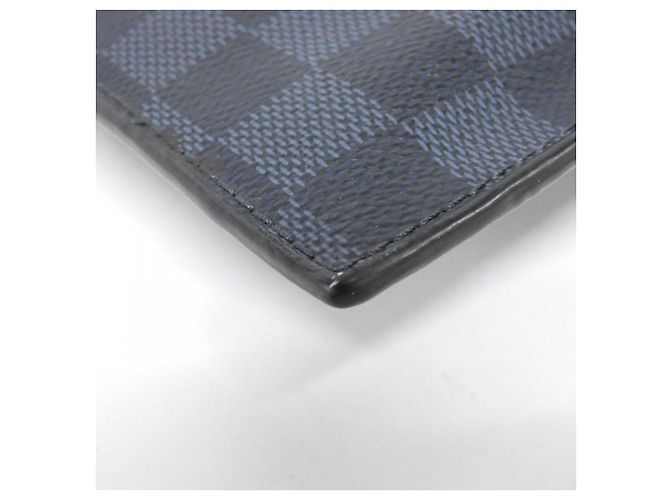 Clutch Portfolio Louis Vuitton Damier Cobalt - vista 3