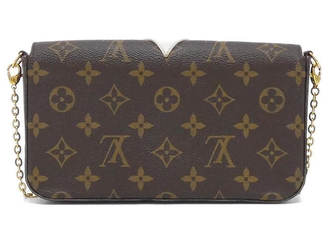 Pochette Félicie Borsa a tracolla Louis Vuitton Pochette Felicie Monogram - vista 2
