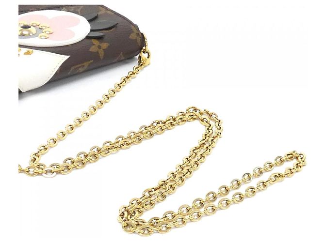 Pochette Félicie Borsa a tracolla Louis Vuitton Pochette Felicie Monogram - vista 8