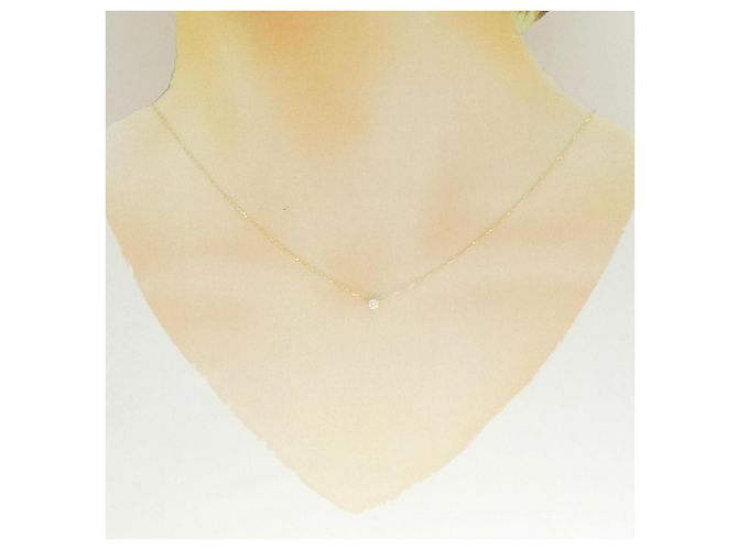Autre Marque Collana Ahkah Au750 Diamanti - vista 6