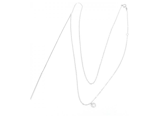 Autre Marque Collana Star Jewelry in oro bianco K10 - vista 4