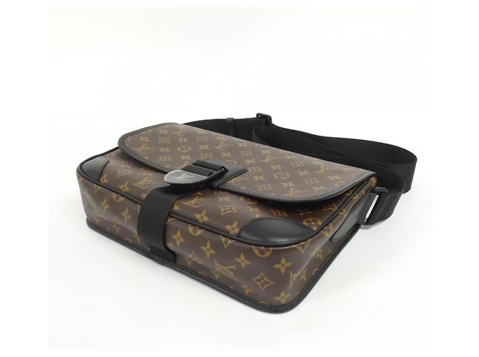Louis Vuitton Monogram Macassar Archie Messenger Schultertasche - Ansicht 3