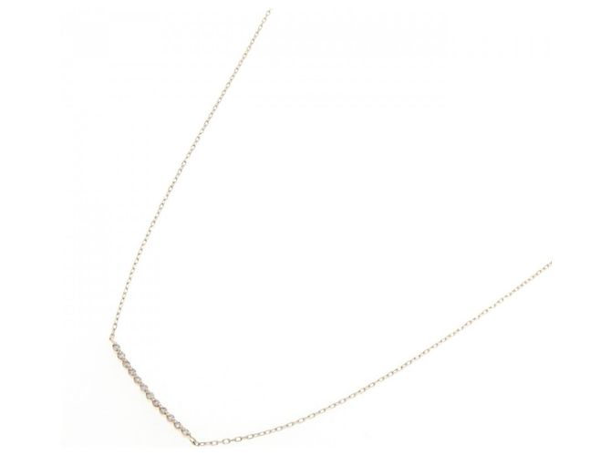 Autre Marque Collana agete K10 Gold Diamond - vista 2