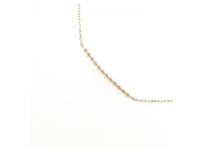Autre Marque Collana agete K10 Gold Diamond - vista 4