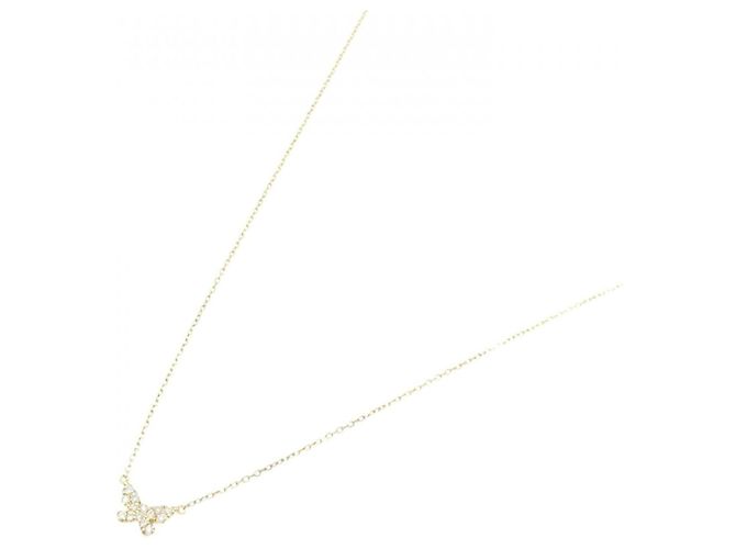 Autre Marque Collana AHKAH Butterfly Au750 Diamanti - vista 2