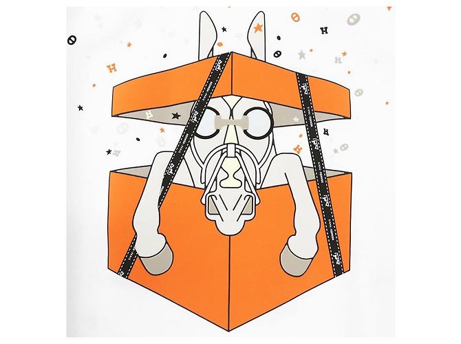 Hermès Sweatshirt en coton Hermes Boite Surprise - vue 2