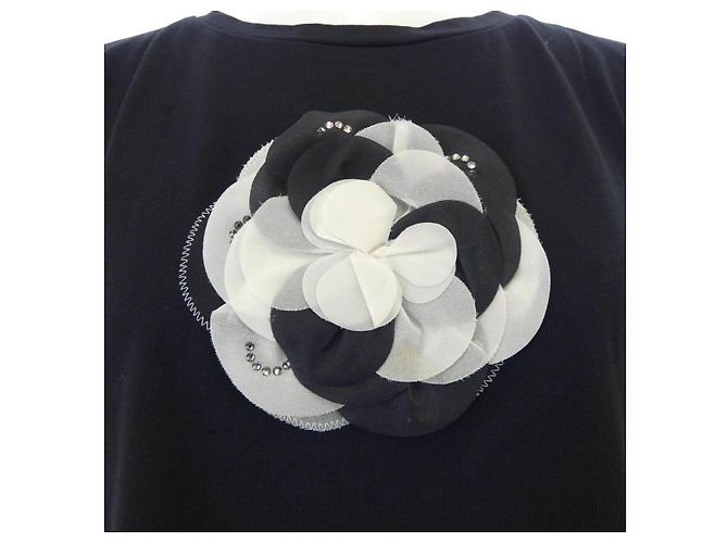 T-shirt Chanel nera - vista 8