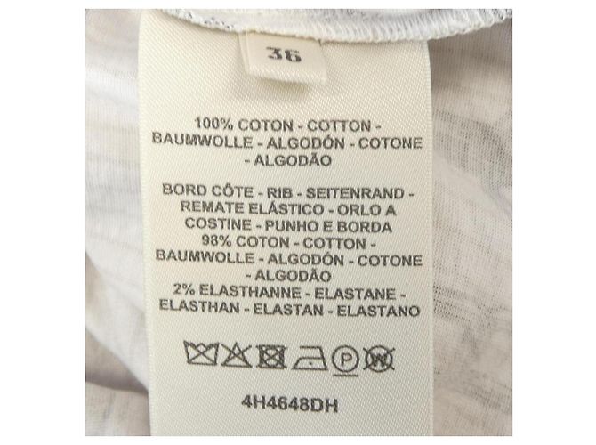 Hermès T-shirt in cotone Hermes EFFET KALEIDOSCOPE - vista 3