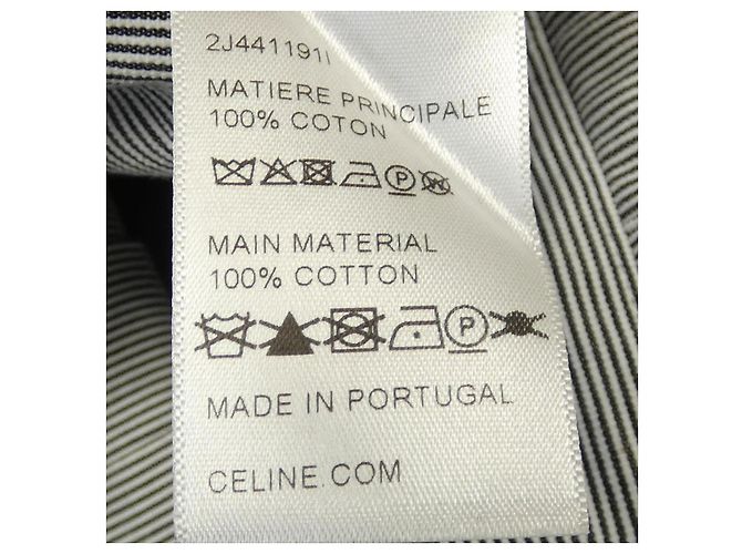 Céline CELINE Pyjama-Rock Seersucker-Rock - Ansicht 3