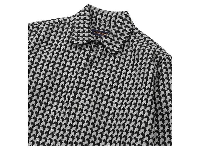 Louis Vuitton Langarmhemd mit Hahnentritt-Muster - Ansicht 2