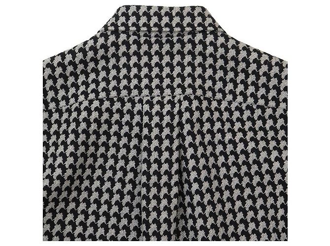 Louis Vuitton Langarmhemd mit Hahnentritt-Muster - Ansicht 7