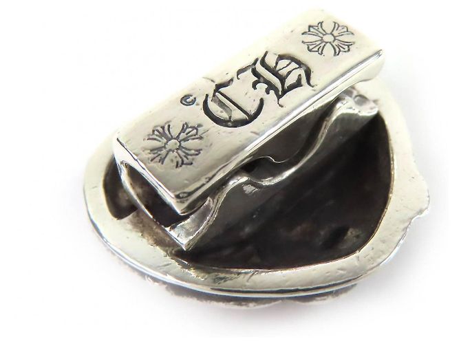 Chrome Hearts Silver Heart Hair Tie - view 5