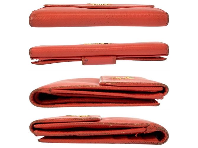 Prada Leather Compact Wallet - view 10