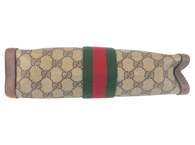 Borsa a pochette Gucci GG Supreme Canvas - vista 10