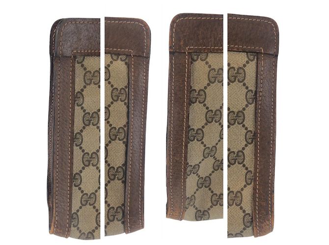 Borsa a pochette Gucci GG Supreme Canvas - vista 5