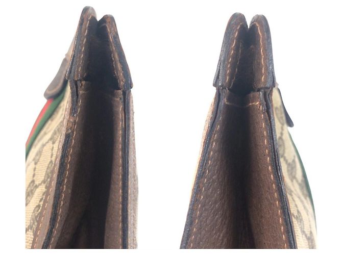 Borsa a pochette Gucci GG Supreme Canvas - vista 6