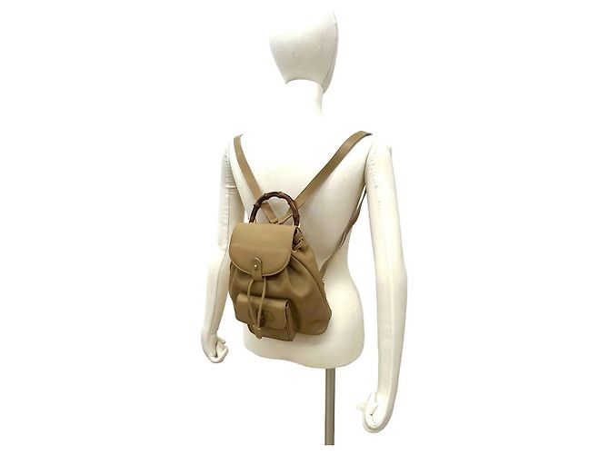 Zaino Gucci in pelle Bamboo - vista 2