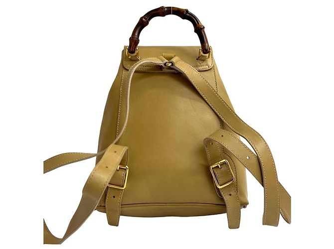 Zaino Gucci in pelle Bamboo - vista 3