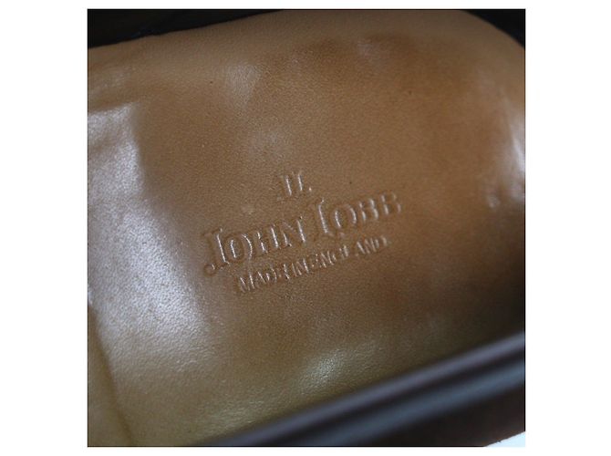 Mocassini John Lobb Finedon in camoscio - vista 7