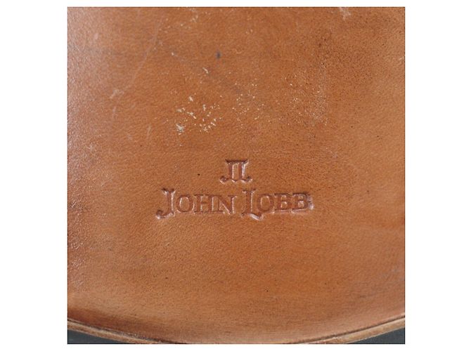 Mocassini John Lobb Finedon in camoscio - vista 9
