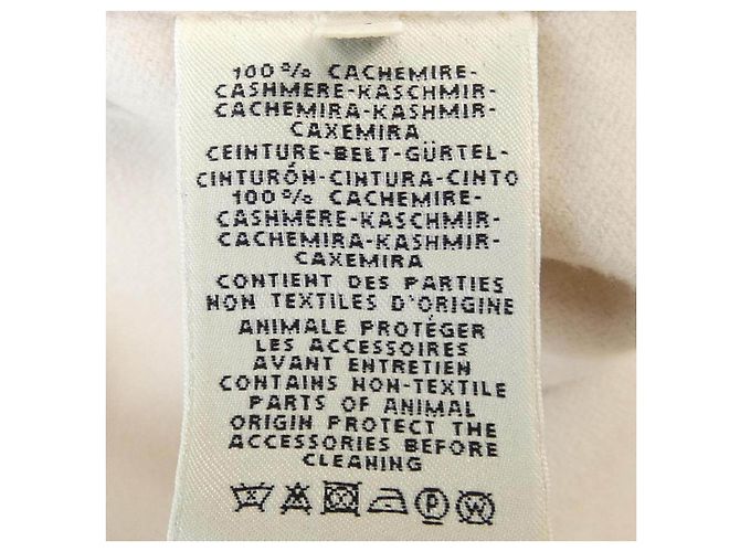 Hermès Colete longo de cashmere Hermes - vista 3