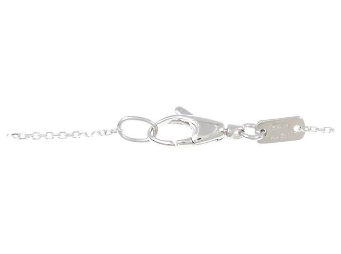 Collana Gucci in oro bianco 750 e diamanti - vista 5