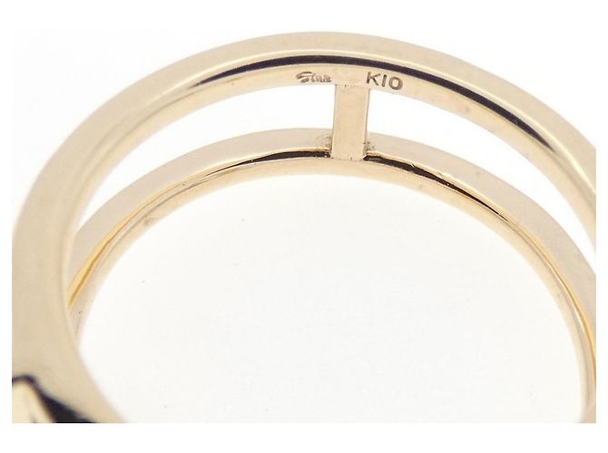 Autre Marque STAR JEWELRY K10 Gold Diamant Pinky Ring - Ansicht 4