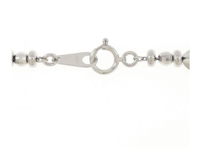 Autre Marque LuxUness Pt850 Halskette Silber - Ansicht 4