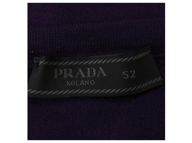 Jersey de lana Prada Morado - vista 4