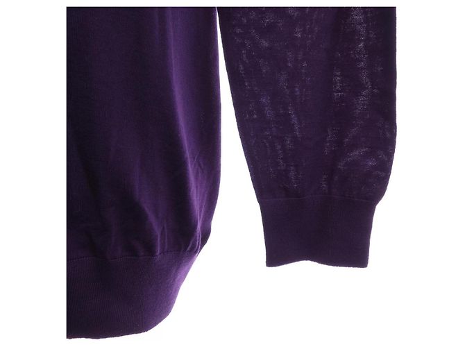 Jersey de lana Prada Morado - vista 6