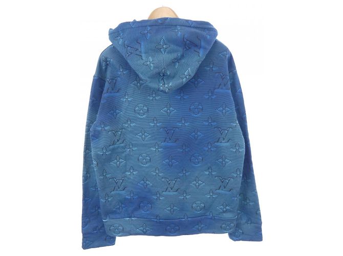 Sudadera con capucha Louis Vuitton con estampado all-over - vista 2