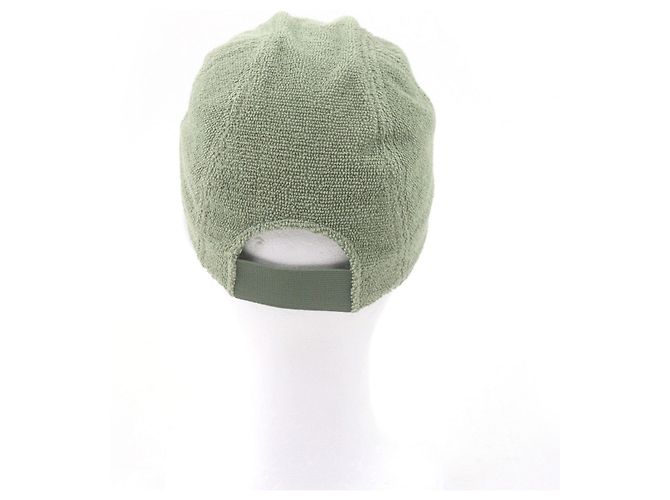 Hermès Gorra Hermes Davis de algodón bouclé - vista 3
