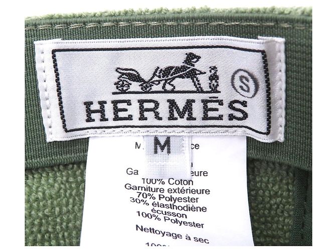 Hermès Gorra Hermes Davis de algodón bouclé - vista 6