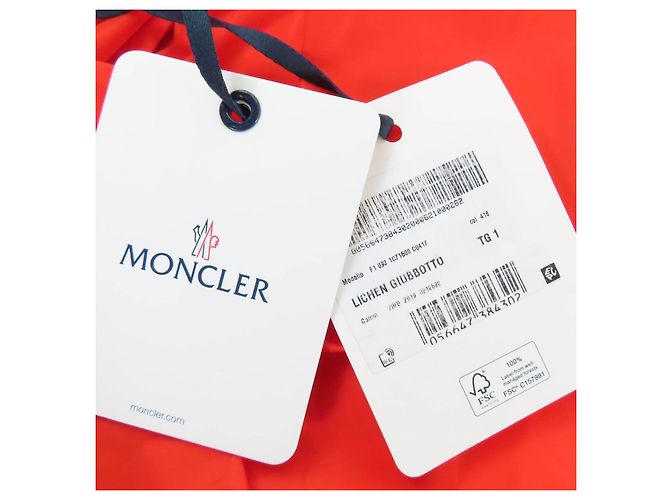 Cappotto con cappuccio in nylon Moncler - vista 13