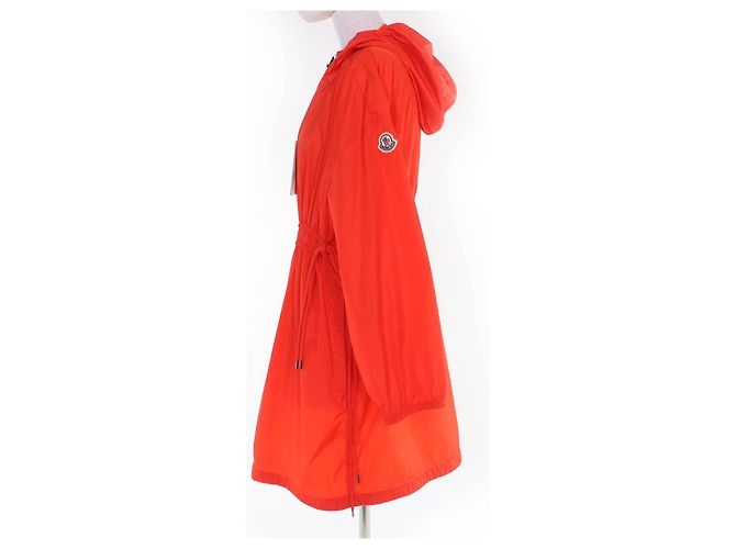 Cappotto con cappuccio in nylon Moncler - vista 2