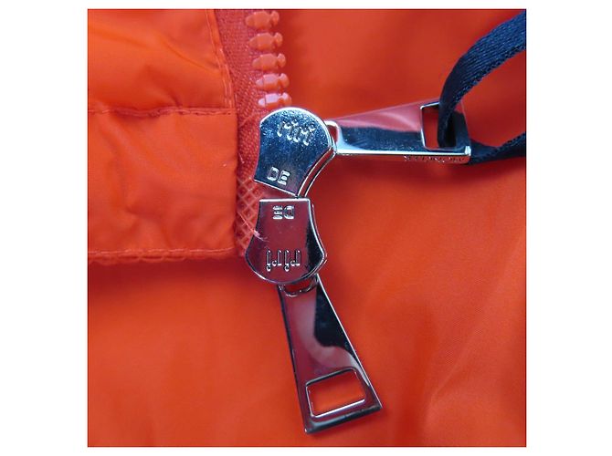 Cappotto con cappuccio in nylon Moncler - vista 7