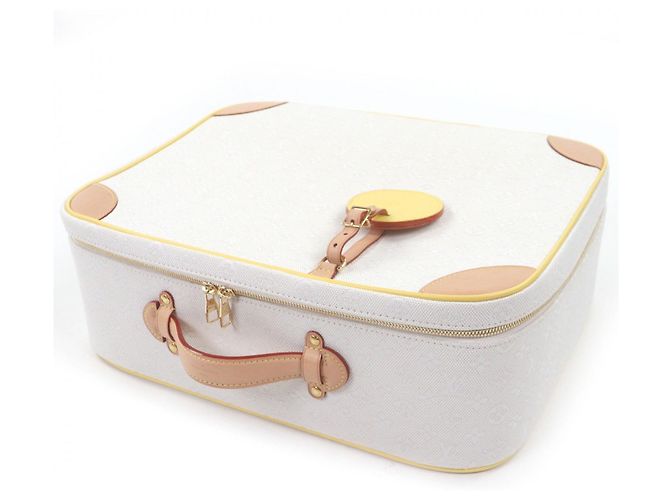Valigia in cotone jacquard Monogram Louis Vuitton - vista 3