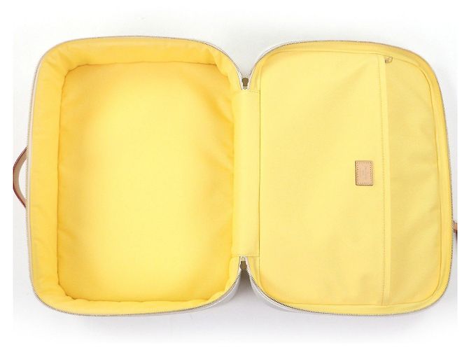 Valigia in cotone jacquard Monogram Louis Vuitton - vista 6