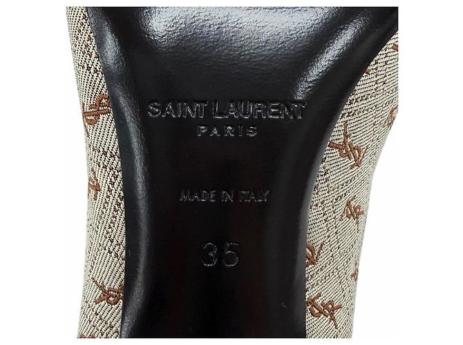 Yves Saint Laurent Saint Laurent Paris Stoff-Pumps - Ansicht 12